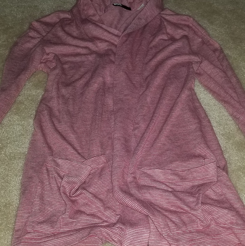 Striped pink sweater